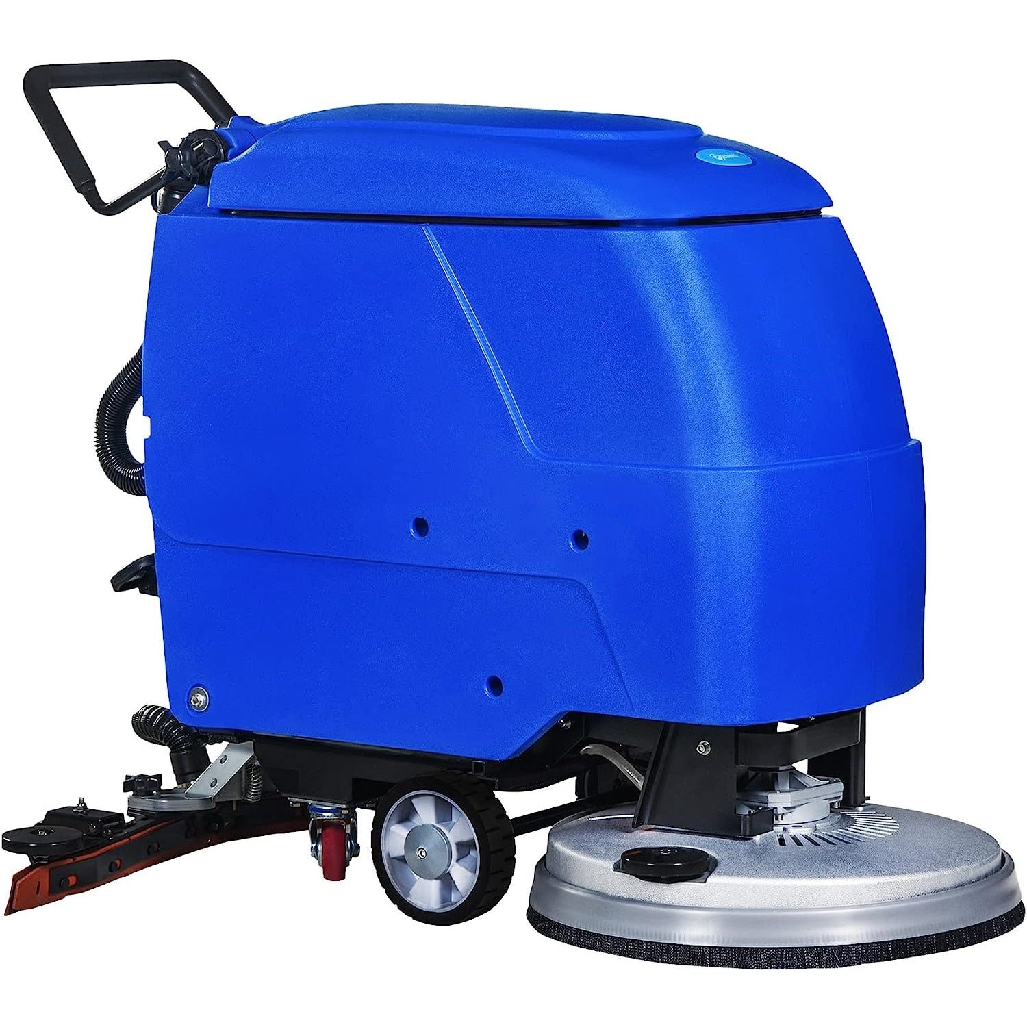 E-Macht Commercial Electric Floor Scrubber/ Dryer with Adjustable Handle with 20.8" Cleaning Path and 2 x 100amh Batteries for Efficient Cleaning