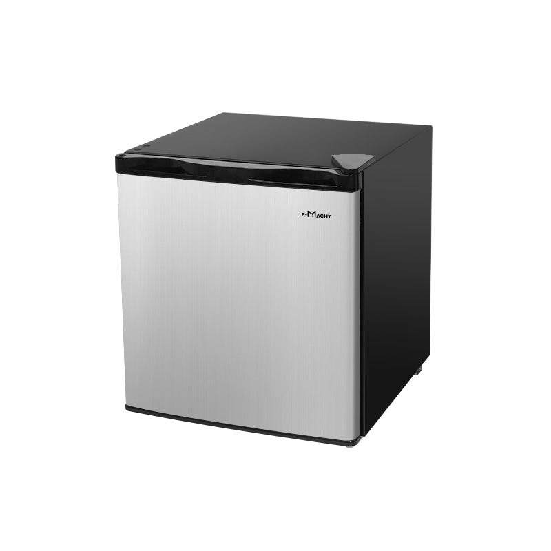 E-Macht 1.6 Cu.Ft. Mini Fridge with Freezer & Adjustable Thermostat, Single Door Compact Refrigerator for Dorm, Office, Bedroom