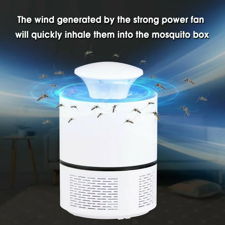 E-Macht Indoor Mosquito Killer Lamp, LED Light, USB