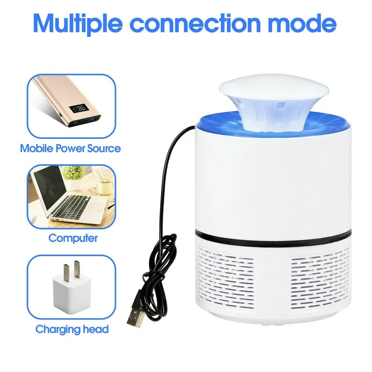 E-Macht Indoor Mosquito Killer Lamp, LED Light, USB