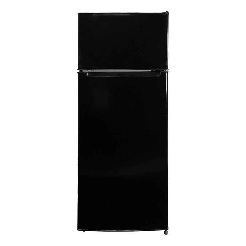 E-Macht 7.7 Cu Ft Mini Fridge with Freezer, Double Door Apartment Size Refrigerator