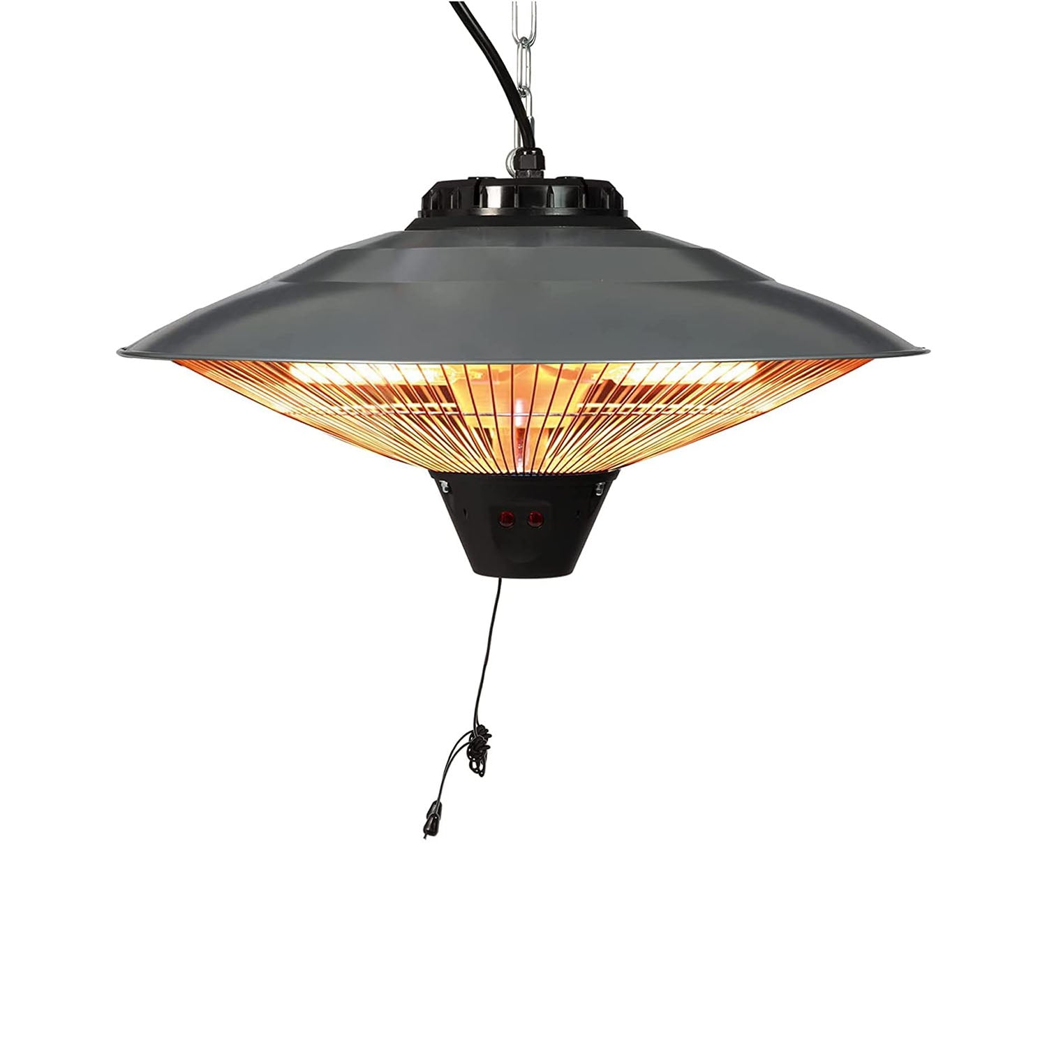 E-Macht Electric Patio Heater, Ceiling Mounted or Hanging Patio Infrared heater, Waterproof IP24